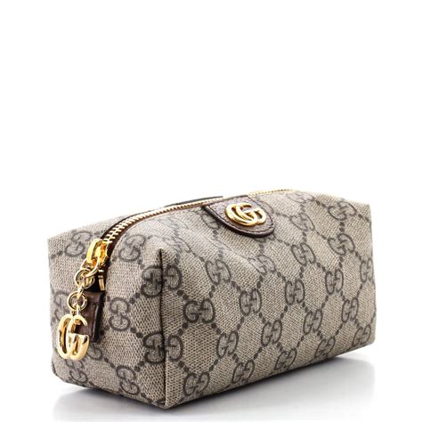 cosmetic pouch gucci|Gucci small cosmetic bag.